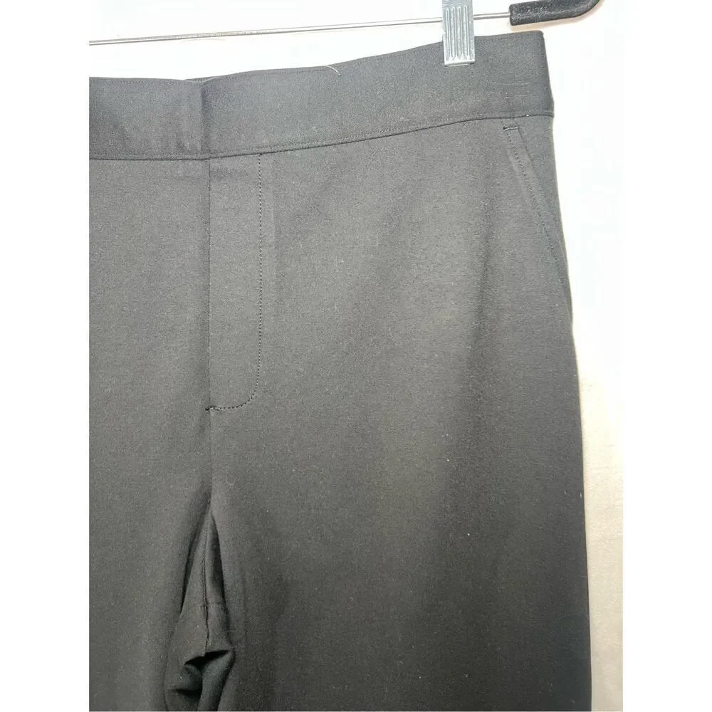 Spanx Women's Black Super Smooth Perfect Fit Ponte Wide Leg Pants Large NWOT - Picture 7 of 13